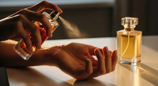 Coffee beans, vanilla, and woody resins as key ingredients in coffee fragrance perfume blends that create a warm and rich aroma.